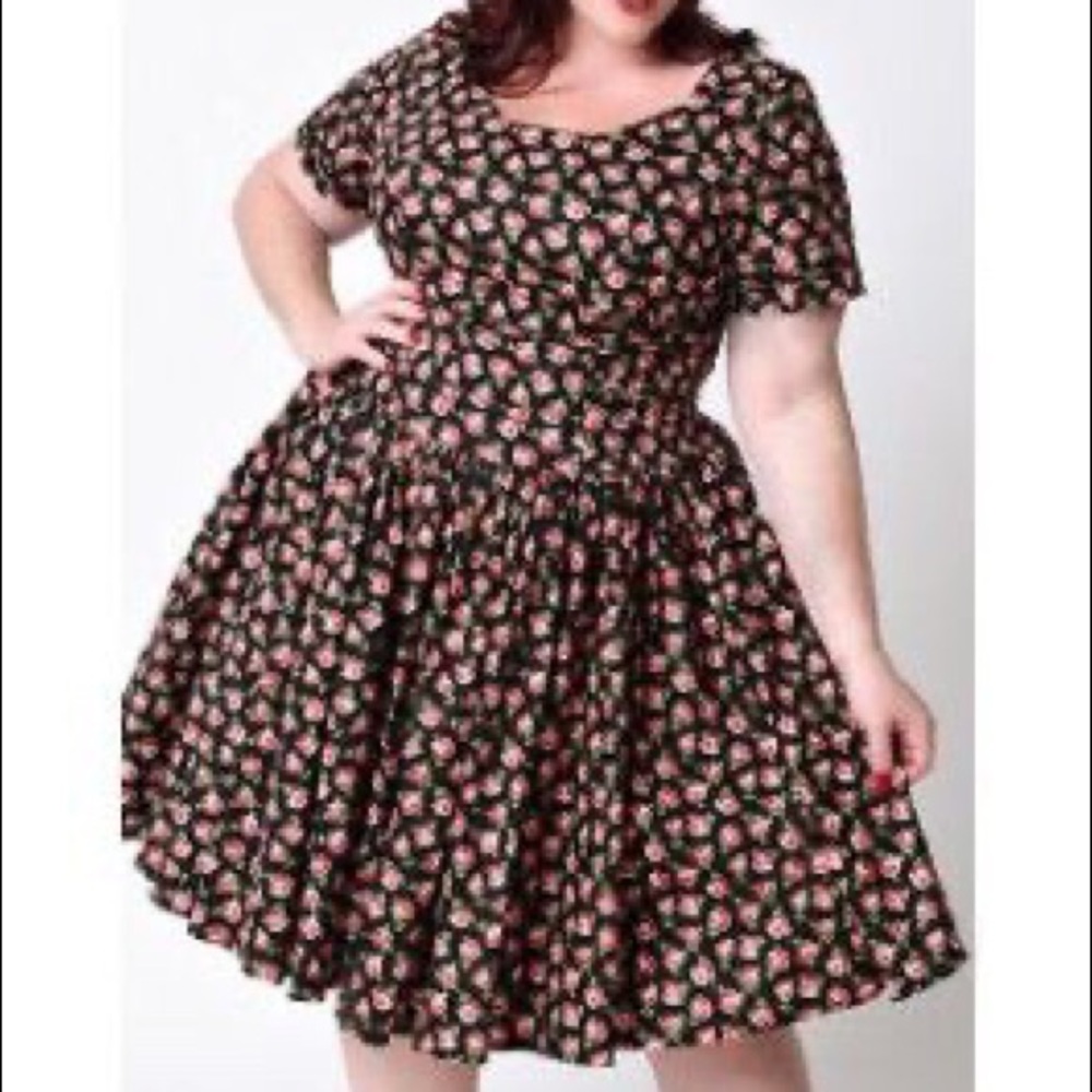 Unique Vintage Roman Holiday Dress